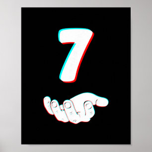 Funny 67 Six Seven Meme Couple Matching Halloween Poster