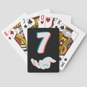 Funny 67 Six Seven Meme Couple Matching  Playing Cards