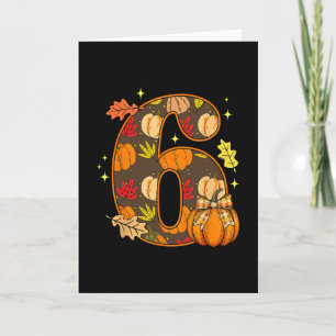 Funny 67 Six Seven Meme Couple Matching Thanksgivi Card