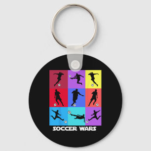 Funny 67 Six Seven Soccer Goalkeeper Funny Meme Ch Keychain
