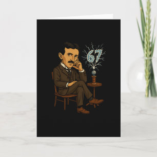 Funny 67 Teacher Humor Gift For Students Design Card