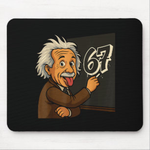Funny 67 Teacher Humor Gift For Students Mouse Pad