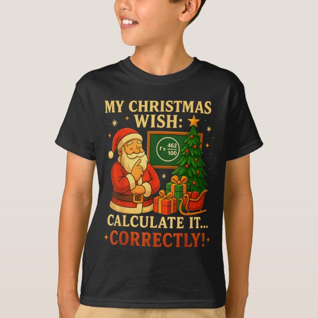 Funny 67 Tee Christmas Math 67 Meme – 6 7 Teacher  (Front)
