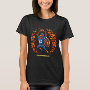 Funny 67 Thanksgiving Football Turkey Fall Srts Ga T-Shirt