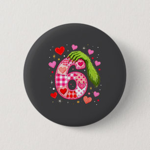 Funny 67 Valentine Meme Couple Matching Love  2 Inch Round Button