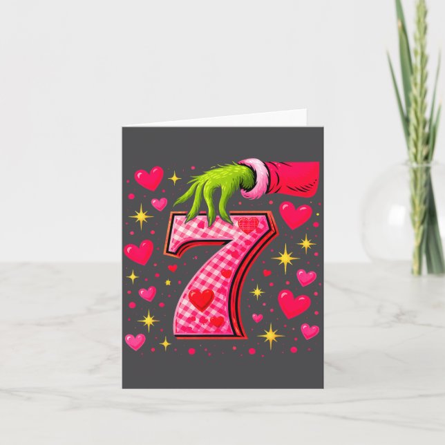 Funny 67 Valentine Meme Couple Matching Love  Card (Front)