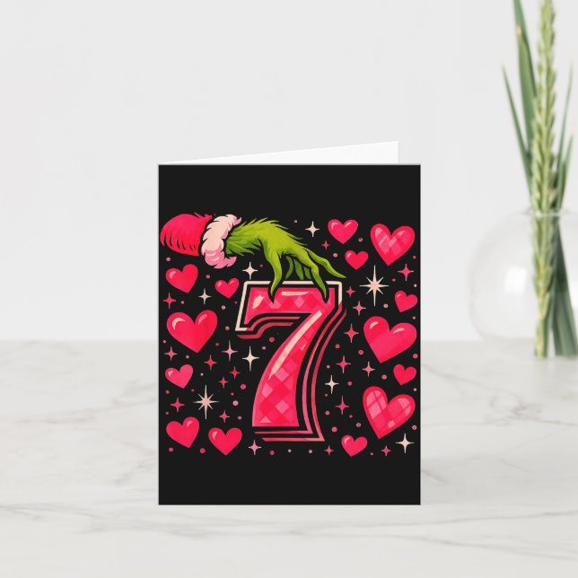 Funny 67 Valentine Meme Couple Matching Love  Card (Front)