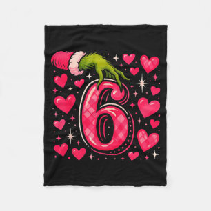 Funny 67 Valentine Meme Couple Matching Love Fleece Blanket