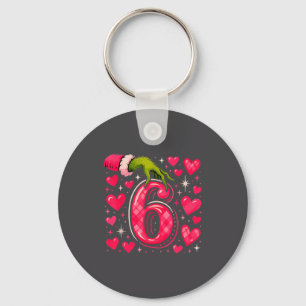 Funny 67 Valentine Meme Couple Matching Love Keychain