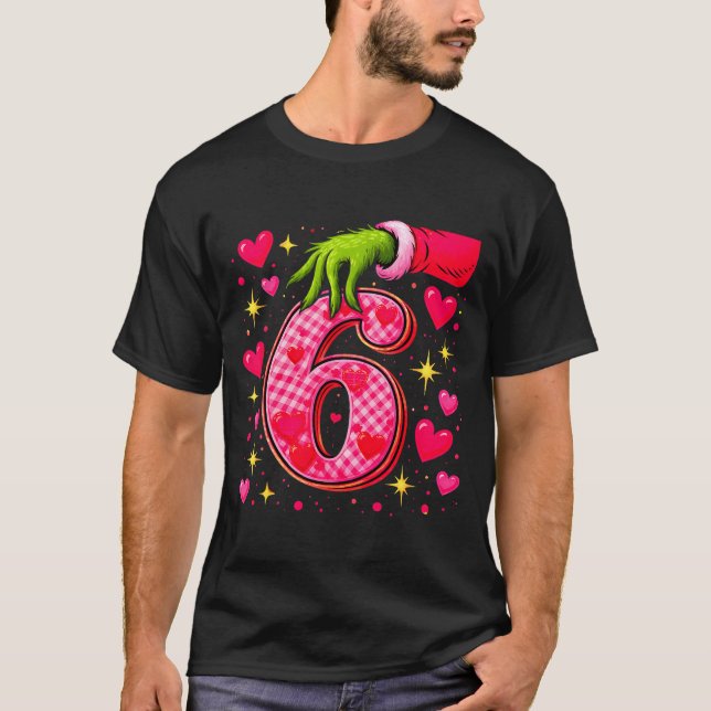 Funny 67 Valentine Meme Couple Matching Love  T-Shirt (Front)