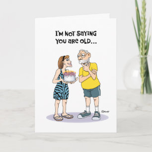 Funny 68th Birthday Greeting Card