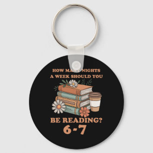 Funny 6-7 English Teacher 67 Meme Reading _1 Keychain