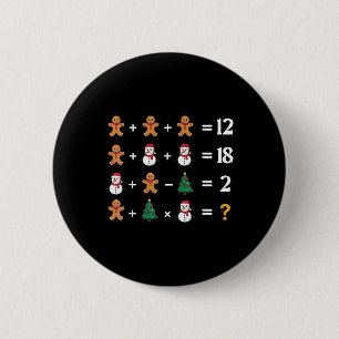 Funny 6 7 Meme Christmas Order Of Operations Math 2 Inch Round Button