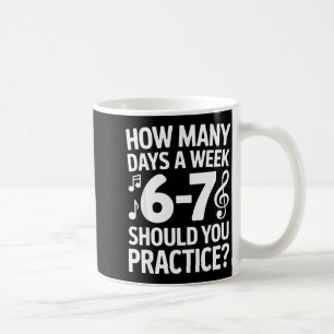 Funny 6 7 Meme Music Students Six Seven Outfit Mus Coffee Mug