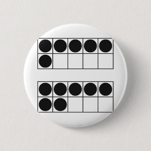 Funny 6 7 Number Teachers Students Six Seven Meme 2 Inch Round Button