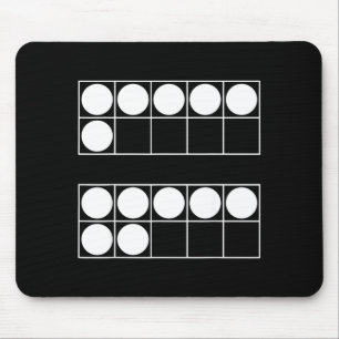 Funny 6 7 Number Teachers Students Six Seven Meme Mouse Pad
