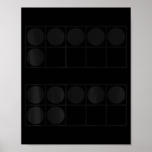 Funny 6 7 Number Teachers Students Six Seven Meme  Poster (Front)