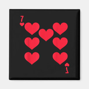 Funny 6 7 Of Hearts Matching 67 Meme Couple Valent Magnet