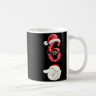 Funny 6 7 Six Seven Meme Couple Matching Christmas Coffee Mug