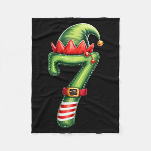 Funny 6 7 Six Seven Meme Couple Matching Christmas Fleece Blanket