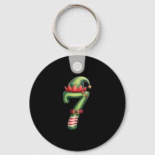 Funny 6 7 Six Seven Meme Couple Matching Christmas Keychain