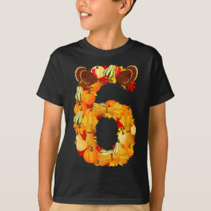 Funny 6 7 Six Seven Meme Couple Thanksgiving Turke T-Shirt