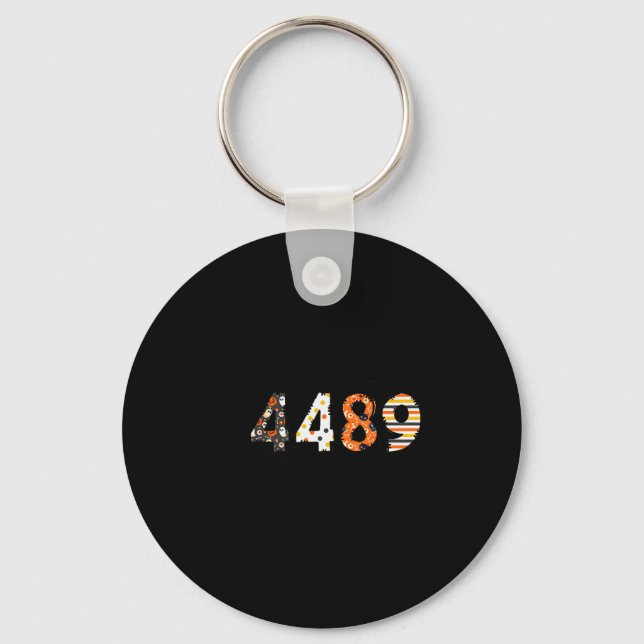 Funny 6 7 Square Root Of 4489 Slang Math Teacher H Keychain (Front)