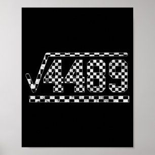 Funny 6 7 Square Root Of 4489 Slang Math Teacher Poster