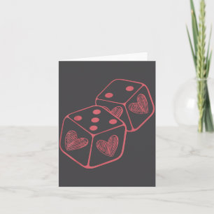 Funny 6 7 Valentine Love Heart Playing Card Couple