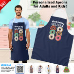 Funny 6 Pack Dad Bod Doughnuts Instead of Muscle B Apron<br><div class="desc">👩‍🍳🍰👨‍🍳 Introducing Quirky Fun Personalized Aprons on Zazzle - Add Flavour to Your Culinary Adventures! 🍳🧁👩‍🍳 Cooking, baking, and creating in the kitchen just got a whole lot more exciting with our delightful range of personalized aprons on Zazzle! Whether you're an adult looking to add some style to your culinary...</div>