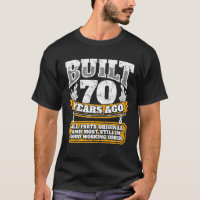 Funny 70th Birthday B Day Gift Saying Age 70 Year