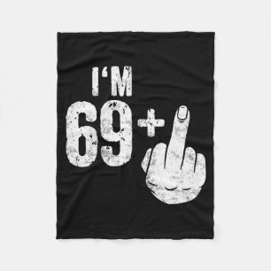 Funny 70th Birthday  Fleece Blanket