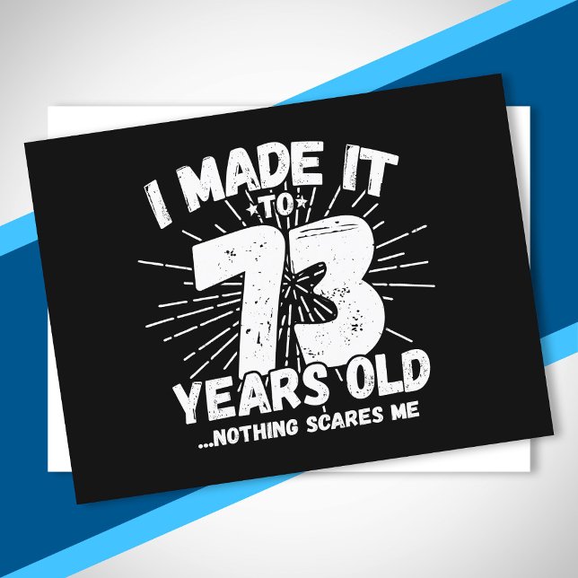 Funny 73rd Birthday Quote Sarcastic 73 Year Old Postcard (Creator Uploaded)