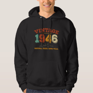 Funny 79 Year Old 1946 Vintage 79th Birthday Gift Hoodie