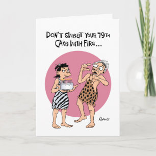 Funny 79th Birthday Card