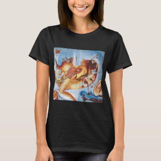 Funny 80s Rock  Music Band Sunset Mark  Illustrati T-Shirt