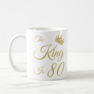 Funny 80th Birthday For Men Coffee Mug