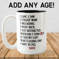 Funny 80th Birthday Hilarious Old Age Joke Custom