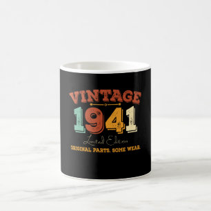 Funny 84 Year Old 1941 Vintage 84th Birthday Gift Coffee Mug