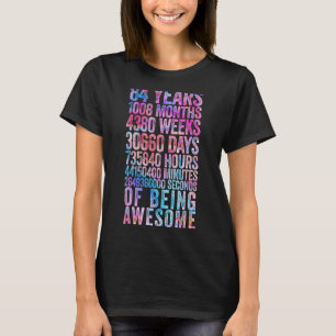 Funny 84th Birthday Shirt Old Metre Funny 84 Year