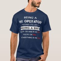 Funny 911 Operator apparel First Responder