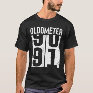 Funny 91 Years Old 91st Birthday Odometer Oldomete T-Shirt