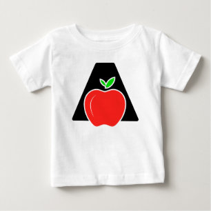 Funny A For Apple  Baby T-Shirt