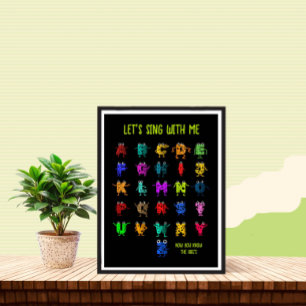 Funny ABC's Poster