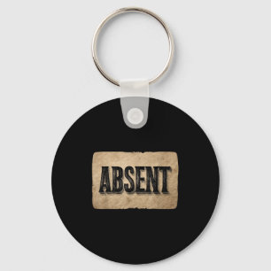 Funny Absent Speech Costume For Boys And Girls  Keychain