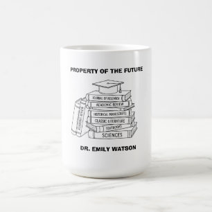 Funny Academic Future Dr Custom Name Coffee Mug