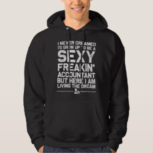 Funny Accountant Art For Men Women CPA Accounting  Hoodie