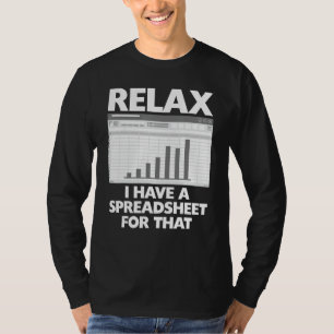 Funny Accountant For Men Women CPA Financial Analy T-Shirt