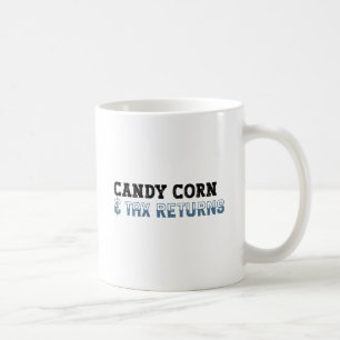 Funny Accountant Halloween - Candy Corn Coffee Mug