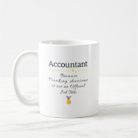 Funny Accountant Job Title Coffee Mug